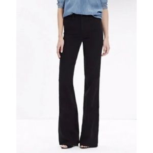 New Madewell Womens Flea Market Flare Jeans Size 24 Black